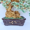 Cây Tài Lộc Đá Thạch Anh Xanh