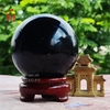 Quả Cầu Đá Obsidian Đen