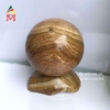 Quả Cầu Đá Serpentine Vân Gỗ