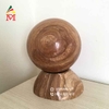Quả Cầu Đá Serpentine Vân Gỗ