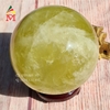 Quả Cầu Đá Thạch Anh Vàng Chanh