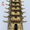 Tháp Văn Xương Đồng Vàng 15cm