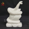 Rắn Phong Thủy 12 Con Giáp Đá Trắng