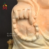 Tượng Phật Di Lặc Bát Vàng Ngồi Đài Sen Đá Vàng