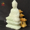 Tượng Phật Thích Ca Đá Trắng Xanh