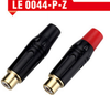 LS 044  RCA FEMALE - AV âm đỏ đen
