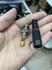 BNC nhựa đen - jack bnc 028