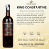 Rượu Vang King Constantine Semi 10% - Italy