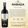 Rượu vang RAMADA cao cấp 16% - Italy