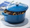 Nồi gang Le Creuset Brater rund Evo 24cm Blue Marseile màu xanh dương đậm