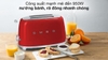 MÁY NƯỚNG BÁNH MỲ SMEG TOASTER TSF01 màu đỏ