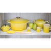Nồi gang Le Creuset Brater rund Evo 20cm Gelb màu vàng