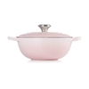 Nồi Gang LeCreuset La Marmite 24cm Shell Pink ( Màu Hồng)