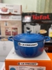 Nồi gang Le Creuset Brater rund Evo 24cm Blue Marseile màu xanh dương đậm