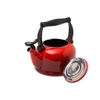 Ấm đun nước thổi sáo Le Creuset Wasserkessel Trandition 2.1 lít Kirsch màu đỏ