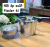 NỒI ÁP SUẤT FISSLER VITAQUICK GREEN 6 lít KÈM XỬNG HẤP