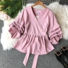 Áo Kiểu Peplum tay cách điệu