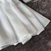Khăn Lụa Tơ Tằm màu trắng trơn