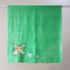 Khăn Lụa Tơ Tằm vẽ họa tiết hoa cỏ mẫu 55 (màu xanh lá)