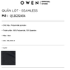 Quần Lót Nam Owen QLB232454 màu đen Kiểu sịp đùi Boxer Chất liệu Polyamide spandex