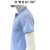 Áo Thun polo Nam Tay Ngắn Có Cổ Owen APV231337 màu xanh birdeyes dáng body fit vải cotton