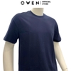 Áo Thun Nam Tay Ngắn Không Cổ Owen TS22368 màu navy dáng freesize vải cotton