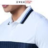 Áo Thun polo Nam Tay Ngắn Có Cổ Owen APV231375 màu trắng dáng body fit vải cotton