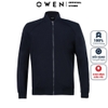 Áo Khoác Jacket Owen JK221554 Navy Dáng Regular Fit Vải Polyester