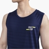 Áo Ba Lỗ Nam Aristino ATT016S2 Kẻ Chìm 3 Màu Lựa Chọn Kiểu dáng Tank Top Sát Nách chất liệu Polyester