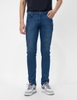 Quần Jean Nam Owen Quần Bò Nam QJSL23955 Màu xanh Dáng Slim Fit Vải Denim Cotton