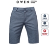 Quần Short Nam Owen SW220230 Màu Ghi Slub  Chất Vải Polyester