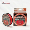 Dù QingLong PE X8 100m EVERGREEN (Đỏ) Không Trôi Màu