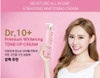 Kem dưỡng trắng siêu thấm nhanh, không lộ vân Dr.10+ Premium Whitening Tone Up Cream 200ml