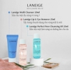 Bộ Kit 3 sản phẩm làm sạch da Laneige New Cleansing Trial kit
