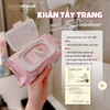 Khăn Ướt Tẩy Trang Sena Demar Make-Up Remove Deep Cleansing Tissue 45 Miếng