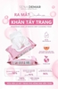 Khăn Ướt Tẩy Trang Sena Demar Make-Up Remove Deep Cleansing Tissue 45 Miếng