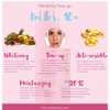 Kem dưỡng trắng siêu thấm nhanh, không lộ vân Dr.10+ Premium Whitening Tone Up Cream 200ml