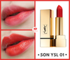 Son lì có dưỡng YSL Rouge Pur Couture (bản mini 01 đỏ thuần)