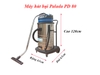 Máy hút bụi nhà xưởng Palada PD80