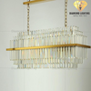 DIAMOND LIGHTING ĐÈN CHÙM ANASTACIO PHA LÊ HIỆN ĐẠI VÀNG TRẮNG - DCHD 1200K