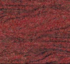 IMPORTED NATURAL STONE - INDIA GRANITE - DYED RED MULTI COLOUR