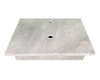 NATURAL STONE LAVABO TABLE - CLOUD GREY MARBLE - T08