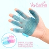 Găng tay tắm nhựa cho thú cưng - Bàn tay nhựa