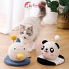 Bàn cào tròn cute gắn bông lo xo 25*20*16cm - Cutepets