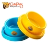 Bát nhựa đơn chống kiến 18cm dành cho chó mèo - Cutepets