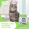 Cát đậu phụ Cature Natural Tofu 5.5L đổ được bồn cầu cát vệ sinh mèo - Cutepets