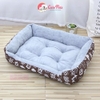 Đệm cho chó mèo họa tiết chữ nhật ổ nệm cho thú cưng - Cutepets