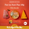 Pate cho mèo Nutri Plan lon 160g pate mèo cao cấp Nhập Khẩu Hàn Quốc