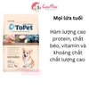 Hạt cho chó ToPet 1kg Hạt Hàn Quốc cho chó mọi lứa tuổi - Cutepets