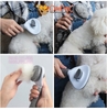 Lược chải lấy lông rụng có nút bấm cho chó mèo - CutePets